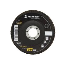 Kit 10 Disco Lixa Flap Ecoinox Fibra Cônico 4.1/2" Gr 40 Kit 10 Disco Lixa Flap Ecoinox Fibra Cônico 4.1/2" Gr 40