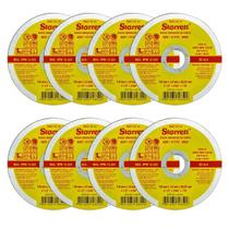 Kit 10 discos abrasivo de corte starrett 2mm