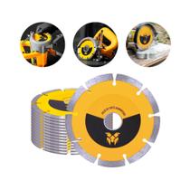 Kit 10 Discos de Corte Diamantado Segmentado 115mm Fasterr Tools FSTC02