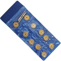 Kit 10 Discos De Corte Diamantados 16Mm Titânio 2 Haste 3Mm