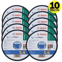 Kit 10 Discos de Corte Standard para Metal 4.1/2'' x 3/64'' x 7/8'' Bosch Kit 10 Discos de Corte Standard para Metal 4.1/2'' x 3/64'' x 7/8'' Bosch