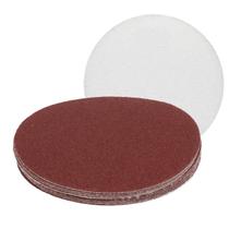 Kit 10 Discos De Lixa 125Mm Grão 220 Base Aderente 5 Pol Mtx