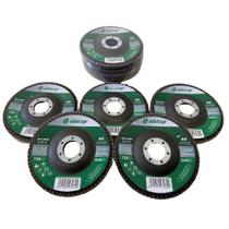 Kit 10 Discos de Lixa Flap 115 x 22.23mm A40 ELITOP