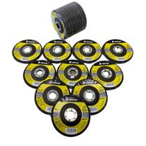 Kit 10 Discos de Lixa Flap 115 x 22.23mm CA60 ELITOP