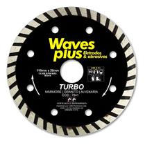 Kit 10 Discos Diamantados Wave Plus Black 110mm 20mm Preto Kit 10 Discos Diamantados Wave Plus Black 110mm 20mm Preto