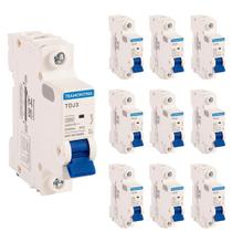 kit 10 Disjuntor 50A Unipolar Tramontina TDJ3 Curva C 3kA kit 10 Disjuntor 50A Unipolar Tramontina TDJ3 Curva C 3kA