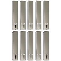 Kit 10 Dispensers Quadrado 200ml Inox Kit 10 Dispensers Quadrado 200ml Inox