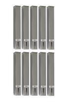 Kit 10 Dispensers Quadrado 50ml Inox Kit 10 Dispensers Quadrado 50ml Inox