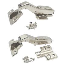 Kit 10 Dobradiças 45 Ângulo Especial 35mm Amortecedor Click