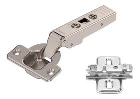 Kit 10 Dobradiças Blum Clip Reta 107 75s1550cb+ Calço