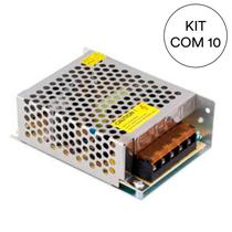 Kit 10 Driver 5A Entrada Bivolt Saída 12V 60W IP20 Gaya Kit 10 Driver 5A Entrada Bivolt Saída 12V 60W IP20 Gaya