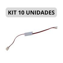 KIT 10 Driver Estabilizador Fita LED COB 110V 220V