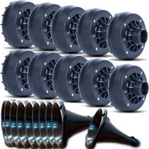 Kit 10 Driver Orion 120w Rms 8 Ohms Com 10 Cornetas Kit 10 Driver Orion 120w Rms 8 Ohms Com 10 Cornetas
