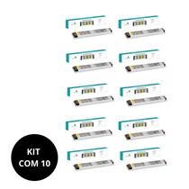 Kit 10 Driver Slim 10A Bivolt Saída 12V 120W IP20 Gaya