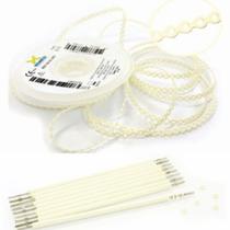 Kit 10 elastic bengala marfim + 1 corrente marfim 1,5m Kit 10 elastic bengala marfim + 1 corrente marfim 1,5m