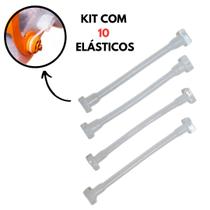 Kit 10 Elásticos para Dispenser Durabox - Durapets