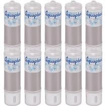 Kit 10 Elementos Filtrante Refil Cartucho Aquaplus 230 Cart