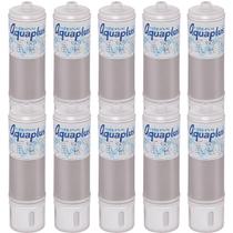 Kit 10 Elementos Filtrante Refil Cartucho Aquaplus 230 Cart