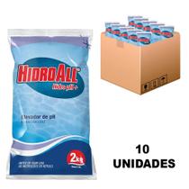 KIT 10 Elevador de Hidro pH+ Barrilha 2kg Hidroall KIT 10 Elevador de Hidro pH+ Barrilha 2kg Hidroall