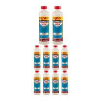Kit 10 Elevador De Ph P Piscinas Ph Mais Liquido 1L Genco