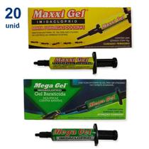Kit 10 Elimina Barata 10g + Kit 10 Elimina Formiga 10g Marca Maxxi Uso Doméstico - Envio Já