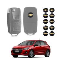 Kit 10 Emblemas Adesivo 14mm Para Chave GM Chevrolet Kit 10 Emblemas Adesivo 14mm Para Chave GM Chevrolet