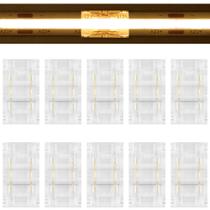 KIT 10 EMENDA RETA CONECTOR DE FITA DE LED 8mm KIT 10 EMENDA RETA CONECTOR DE FITA DE LED 8mm