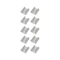 Kit 10 Emendas Conector Astraled Reto Para Fita De Led 8mm Em-032