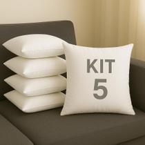 Kit 10 enchimento refil de almofadas suave e resistente envio expresso