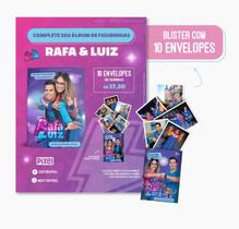 Kit 10 envelopes com 50 cromos do Livro ilustrado oficial Rafa & Luiz Kit 10 envelopes com 50 cromos do Livro ilustrado oficial Rafa & Luiz