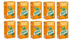 Kit 10 Erva Mate Barão Tradicional a Vácuo 1Kg Kit 10 Erva Mate Barão Tradicional a Vácuo 1Kg