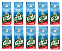 Kit 10 Erva Mate Barão Tradicional Tipo Argentina 500g