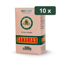 Kit 10 Erva Mate Canárias Te Rojo Y Centella 500g Kit 10 Erva Mate Canárias Te Rojo Y Centella 500g