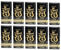 Kit 10 Erva Mate Export Premium Rei Verde 500g