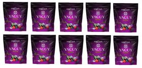 Kit 10 Erva Mate Tererê Açaí e Guaraná Yacuy 500g