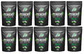 Kit 10 Erva Mate Tererê Black Menta Barão 500g Kit 10 Erva Mate Tererê Black Menta Barão 500g