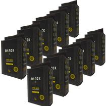 Kit 10 Ervas Mate Chimarrão Black Erva Moagem Fina 1Kg Tradicional Qualidade Sem Glúten Sem Lactose