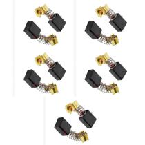 Kit 10 Escovas De Carvão Politriz Úmida 860w