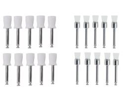 Kit 10 Escovas Robson + 10 Taças Borracha Autoclavável Aaf