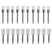 Kit 10 Escovas Robson + 10 Taças Borracha Profilaxia - Aaf Kit 10 Escovas Robson + 10 Taças Borracha Profilaxia - Aaf