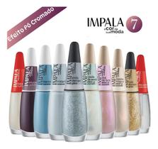 Kit 10 Esmaltes Impala Nova Coleção A Cor Da Sua Moda 7 Lançamento Manicures Kit 10 Esmaltes Impala Nova Coleção A Cor Da Sua Moda 7 Lançamento Manicures