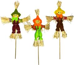 Kit 10 Espantalho Festa Junina Junina Espeto Palito Caipira Kit 10 Espantalho Festa Junina Junina Espeto Palito Caipira