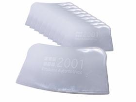 Kit 10 Espátula Aplicadora Massa Plástica Poliéster 2001 03979 130mm / 72mm / 2mm