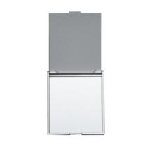 Kit 10 Espelho de Bolsa Quadrado Mulher Criativa - Prata