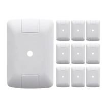 Kit 10 Espelho Placa Furo 4x2 Tomada Branco Aria Tramontina