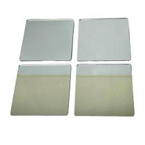 Kit 10 Espelhos Acrílicos Decorativos Quadrados 10x10cm Kit 10 Espelhos Acrílicos Decorativos Quadrados 10x10cm