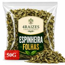 Kit 10 Espinheira Santa Folhas 50g Chá Natural Total 500g Kit 10 Espinheira Santa Folhas 50g Chá Natural Total 500g