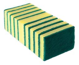 Kit 10 Esponja De Cozinha Bucha De Lavar Louça Dupla Face