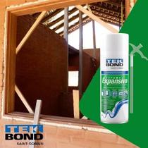 Kit 10 Espuma Expansiva De Pu Poliuretano 320g/500ml Tekbond