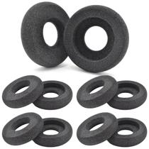 Kit 10 Espuma Vazada Para Headset Intelbras Top Use - Preto 58 mm
